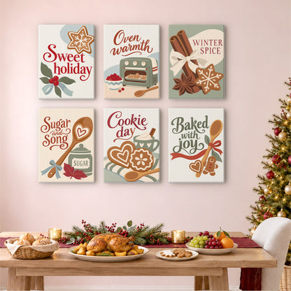 Oven Warmth and Winter Spice (Mini Paint by Numbers)