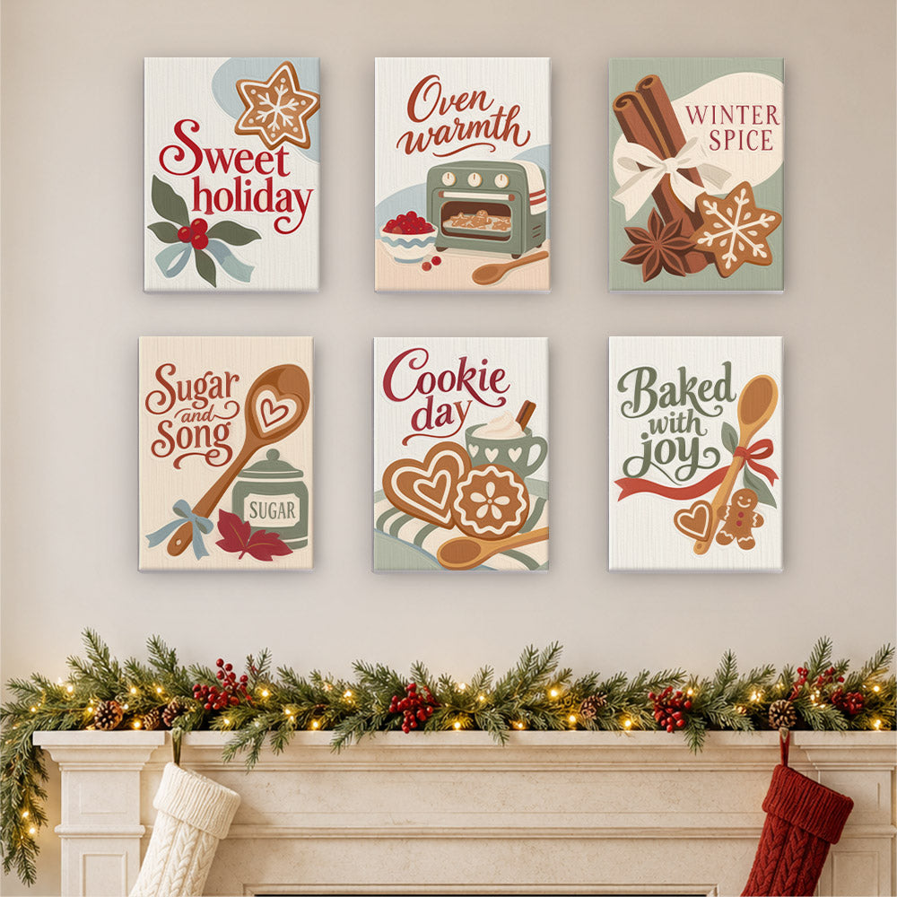 Oven Warmth and Winter Spice (Mini Paint by Numbers)