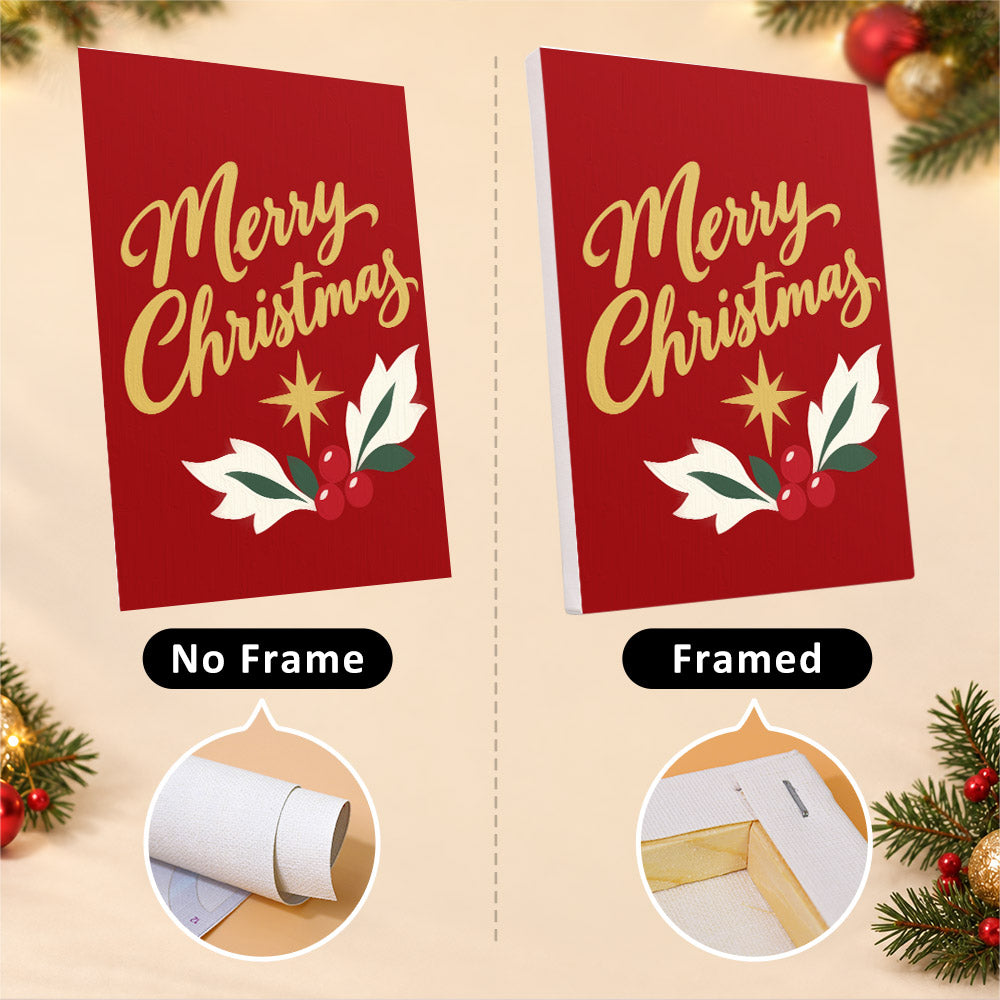 Ribbon Tree and Snow Globe Script (Mini Paint by Numbers)