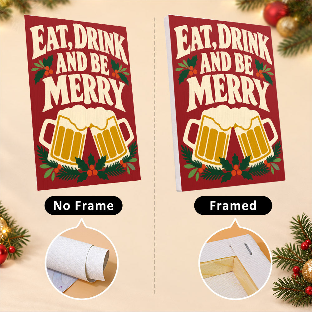 Eat, Drink and Be Merry Bells (Mini Paint by Numbers)