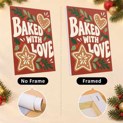 Baked with Love Gingerbread (Mini Paint by Numbers)
