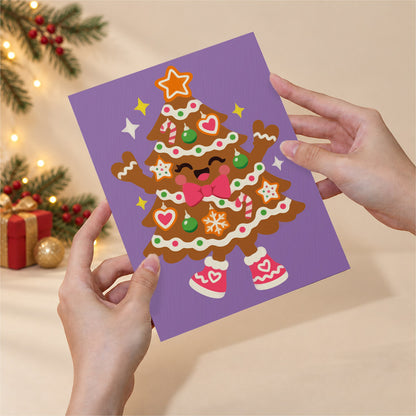 Sneaker-Wearing Christmas Trees (Mini Paint by Numbers)