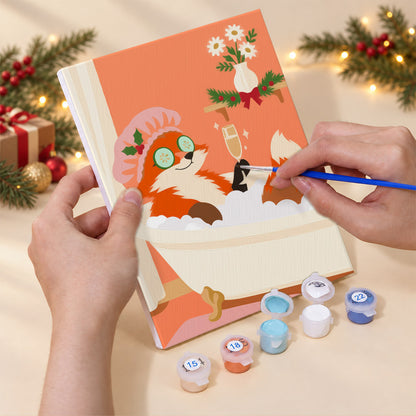 Christmas Spa Day Bubble Baths (Mini Paint by Numbers)