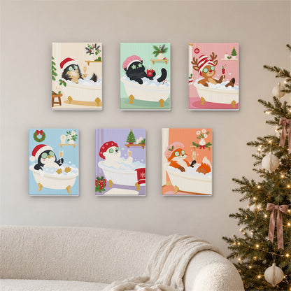 Christmas Spa Day Bubble Baths (Mini Paint by Numbers)