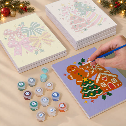 Confetti-Bright Bows and Bells (Mini Paint by Numbers)