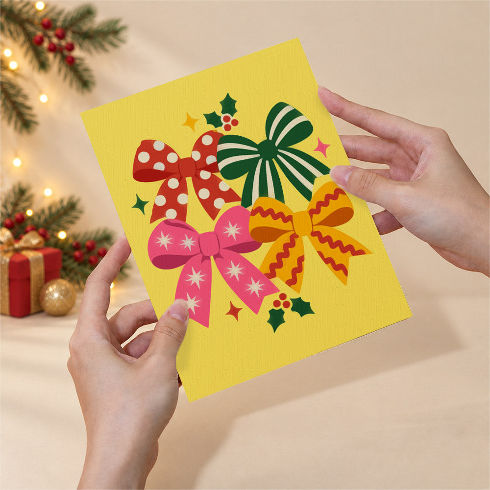 Confetti-Bright Bows and Bells (Mini Paint by Numbers)