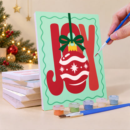 Groovy Stretch-Letter Greetings (Mini Paint by Numbers)