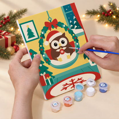 Bathtub Reindeer and Cozy Rooms (Mini Paint by Numbers)