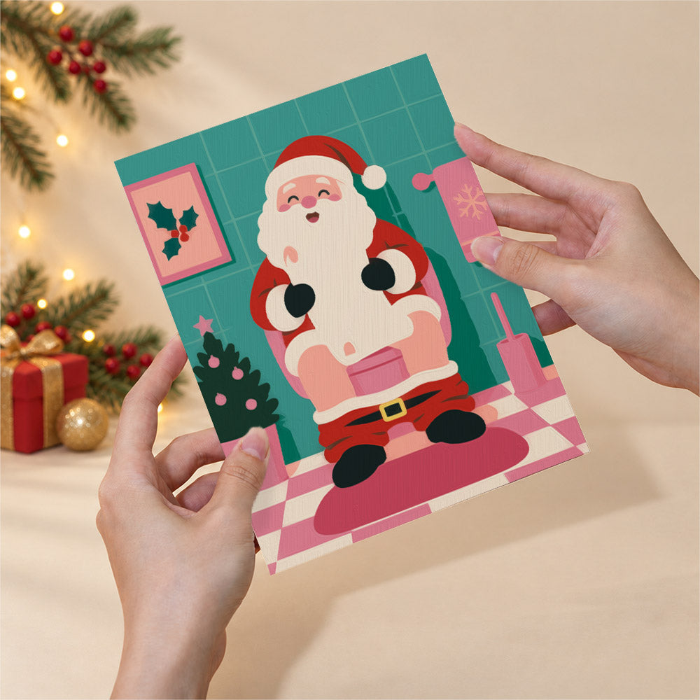 Bathtub Reindeer and Cozy Rooms (Mini Paint by Numbers)