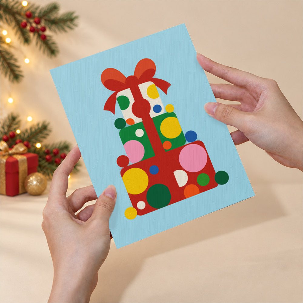 Gumdrop Polka-Dot Christmas (Mini Paint by Numbers)
