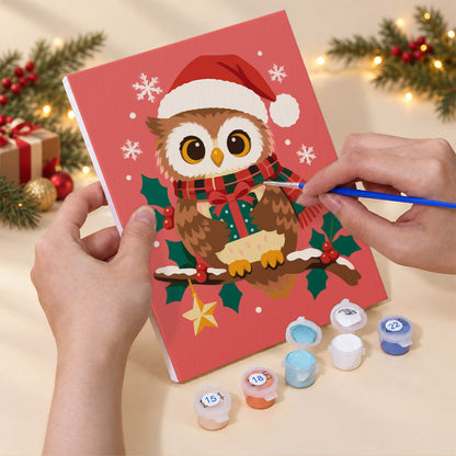 Kitten in a Stocking and Pals (Mini Paint by Numbers)