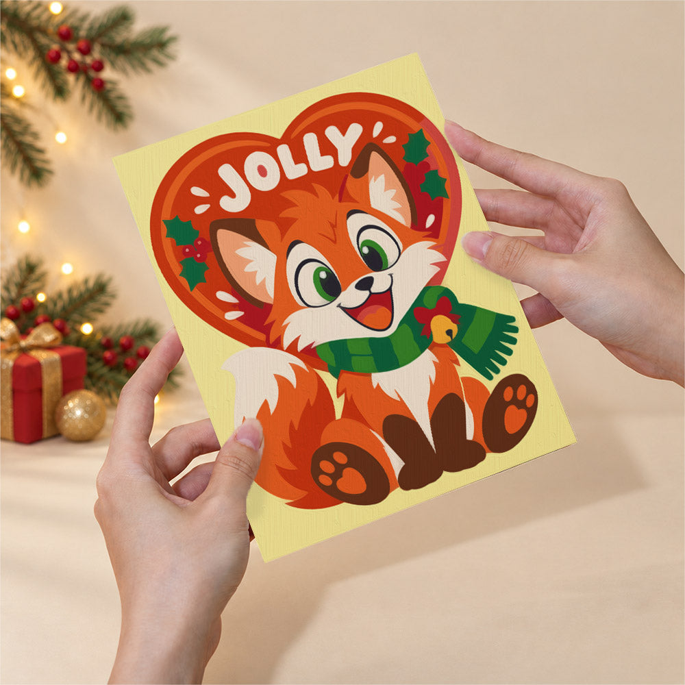 Holly, Jolly and Noel Babies (Mini Paint by Numbers)