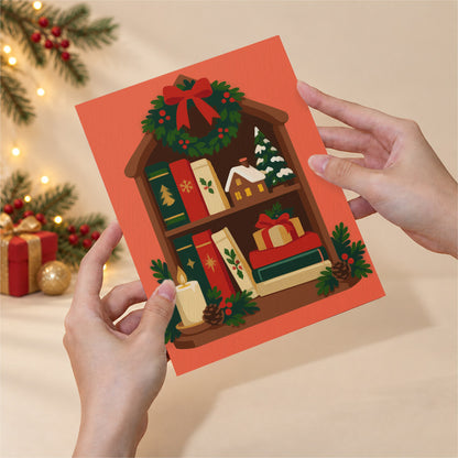 Bookworm's Cozy Christmas (Mini Paint by Numbers)
