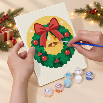 Round Vignette Christmas Classics (Mini Paint by Numbers)