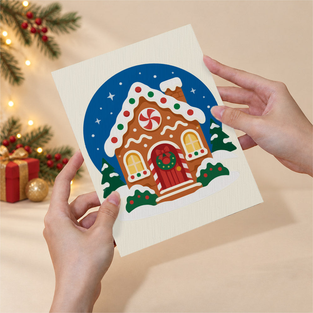 Round Vignette Christmas Classics (Mini Paint by Numbers)