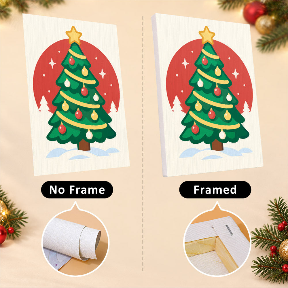 Round Vignette Christmas Classics (Mini Paint by Numbers)