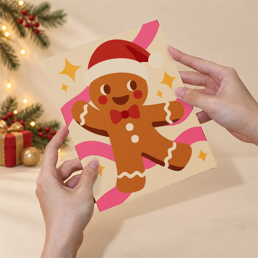 Shades-Wearing Santa and Friends (Mini Paint by Numbers)