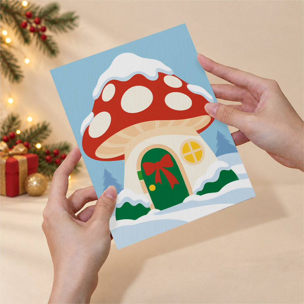 Beanie, Boot and Cactus Cottages (Mini Paint by Numbers)