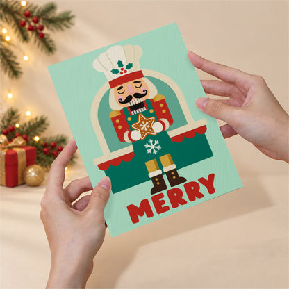 Nutcracker Guard Greetings (Mini Paint by Numbers)