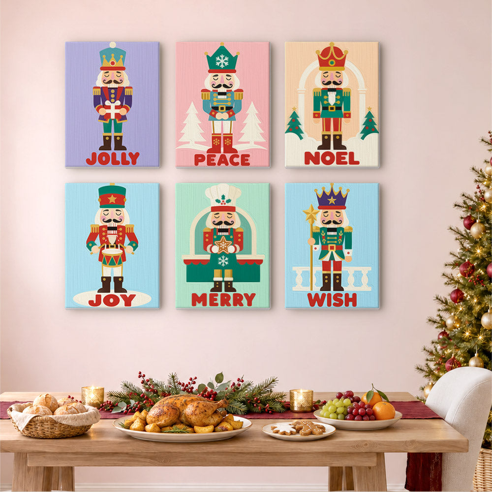 Nutcracker Guard Greetings (Mini Paint by Numbers)