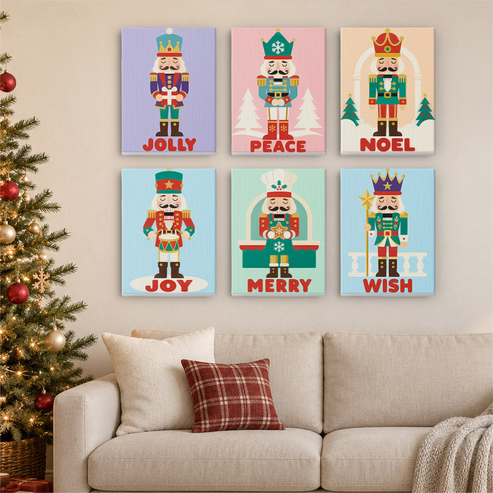 Nutcracker Guard Greetings (Mini Paint by Numbers)