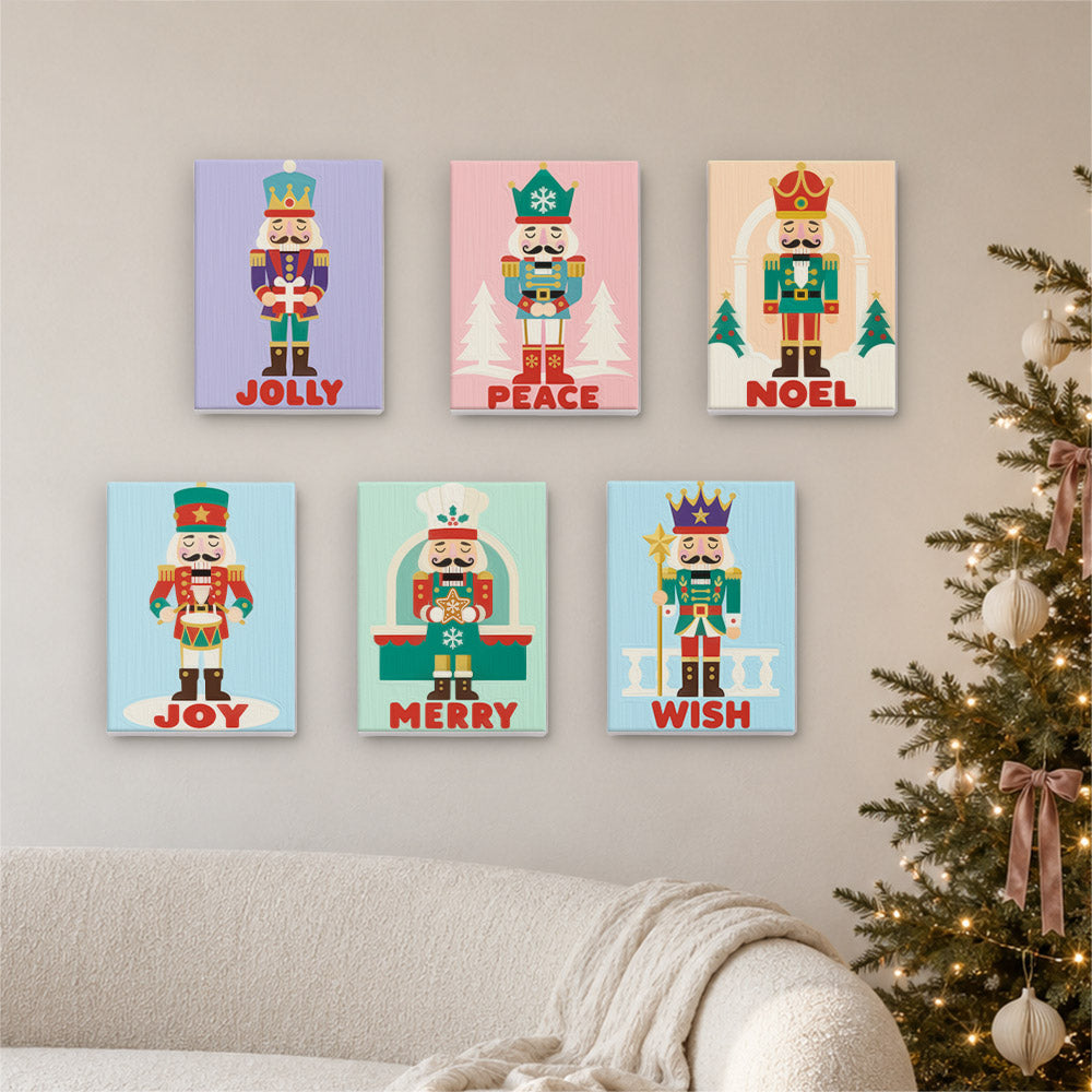 Nutcracker Guard Greetings (Mini Paint by Numbers)