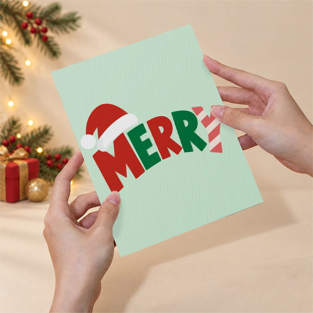 Block-Letter Jolly and Joy (Mini Paint by Numbers)