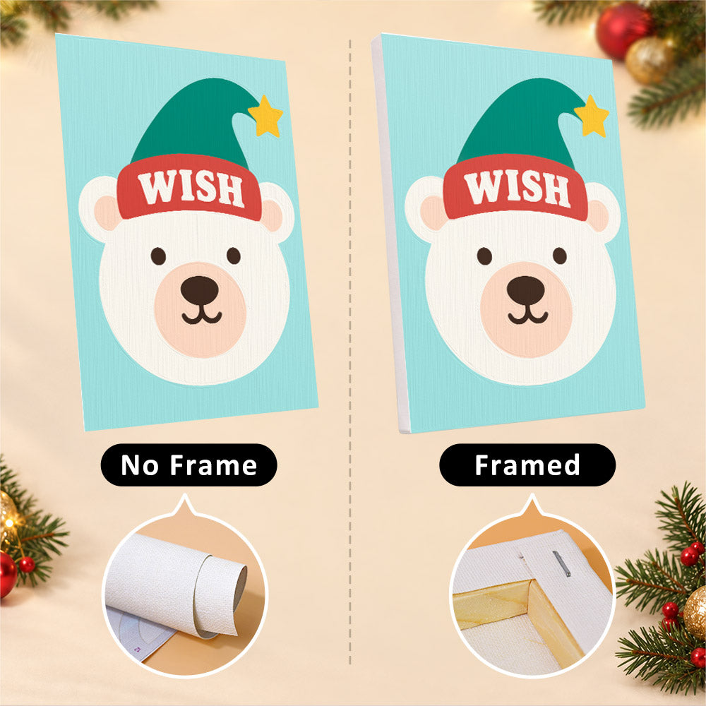 Greeting Hats on Happy Faces (Mini Paint by Numbers)