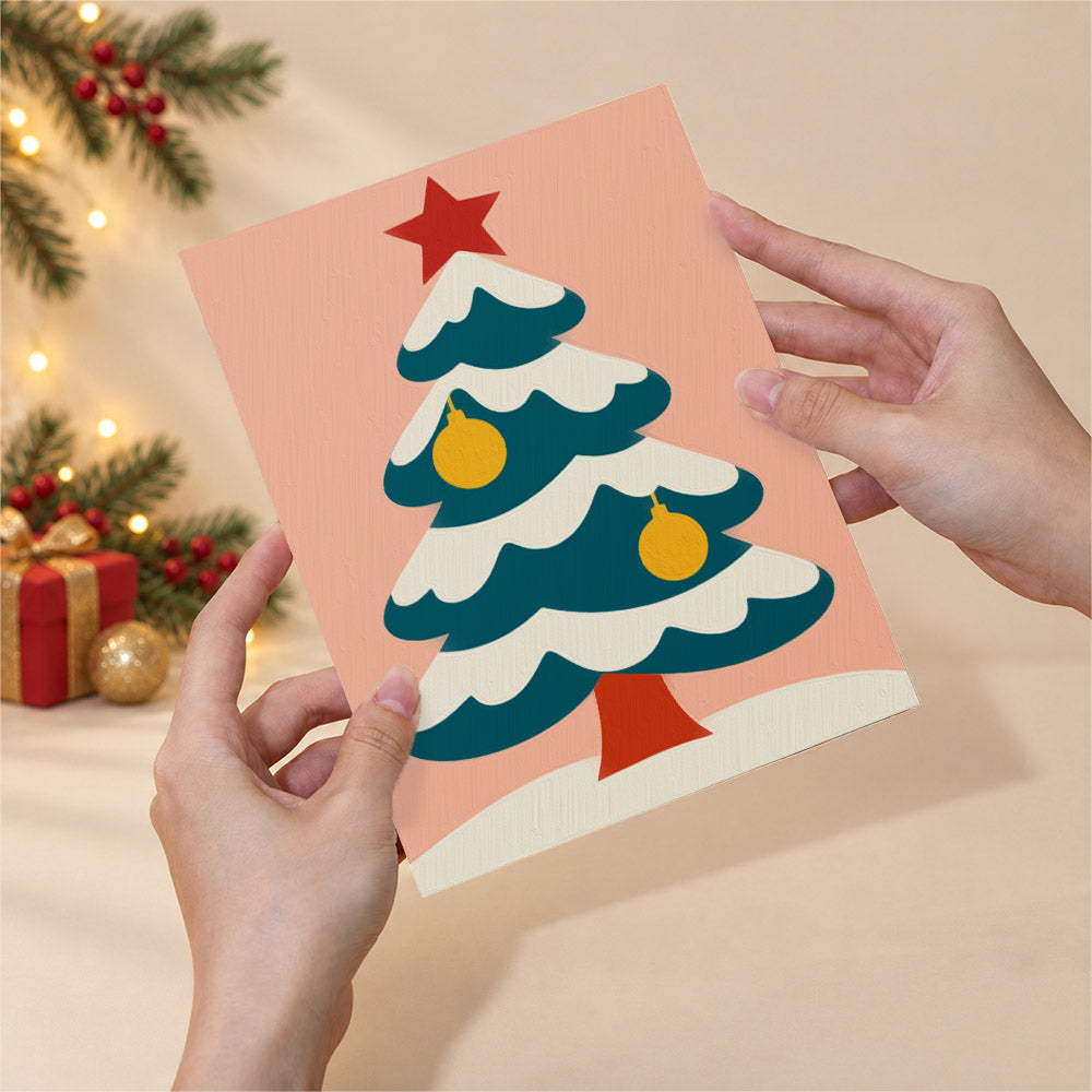 Whimsical Trees and Holiday Palm (Mini Paint by Numbers)