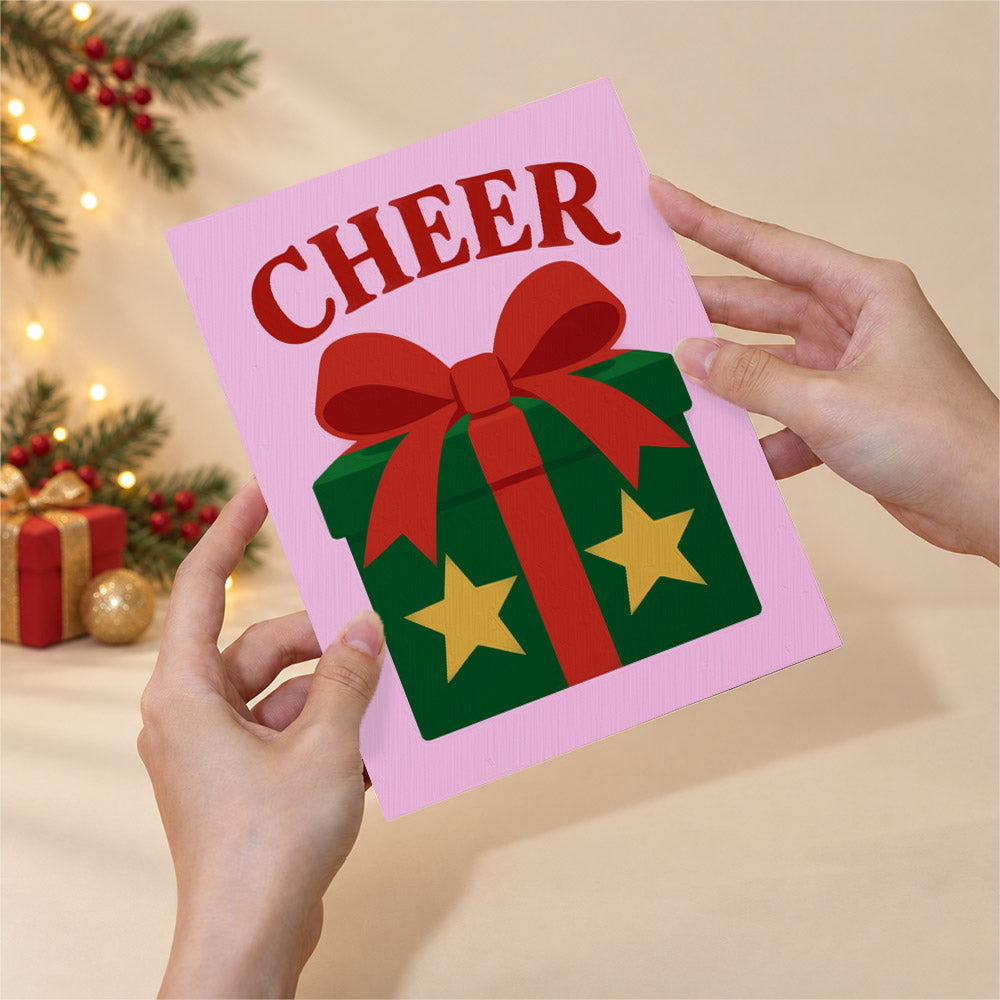 Jingle, Cheer and Peace Dove (Mini Paint by Numbers)