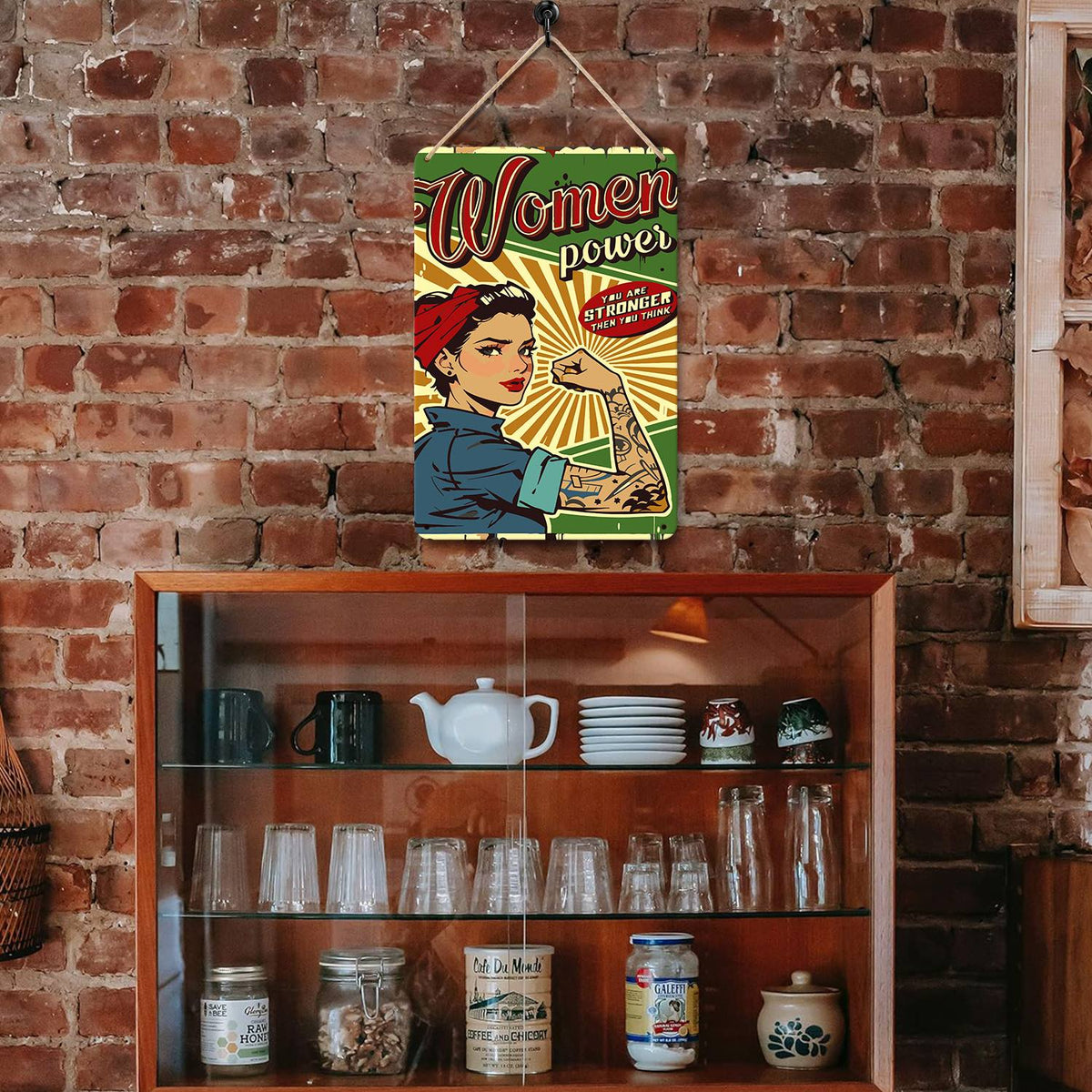 Women Power (Paint by Numbers Tin Sign)