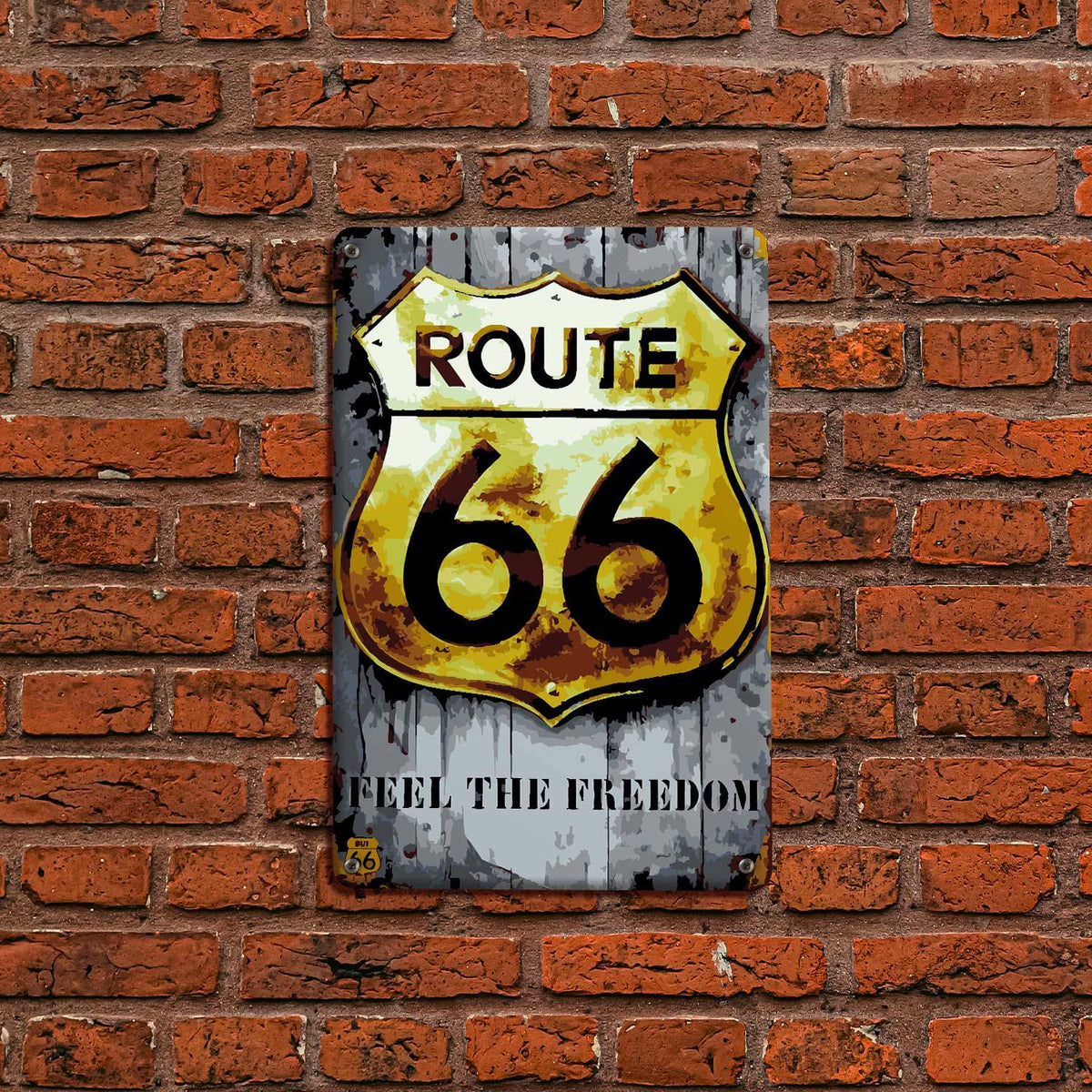 Route 66 (Paint by Numbers Tin Sign)