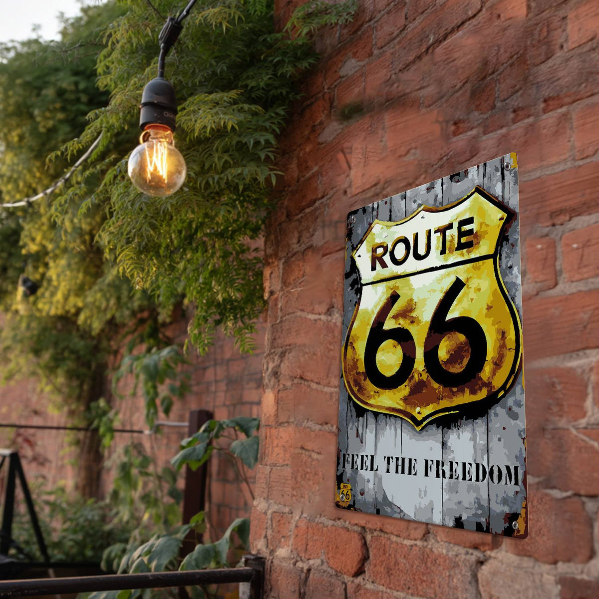 Route 66 (Paint by Numbers Tin Sign)