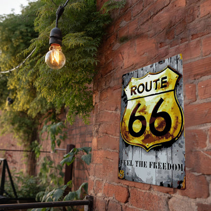 Route 66 (Paint by Numbers Tin Sign)