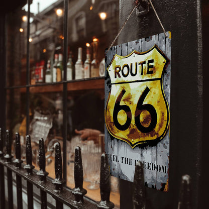 Route 66 (Paint by Numbers Tin Sign)