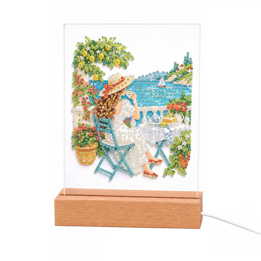 Light-up pearl painting kit contents