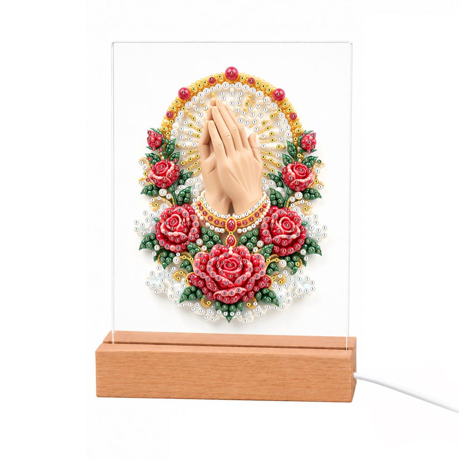 Light-up pearl painting kit contents