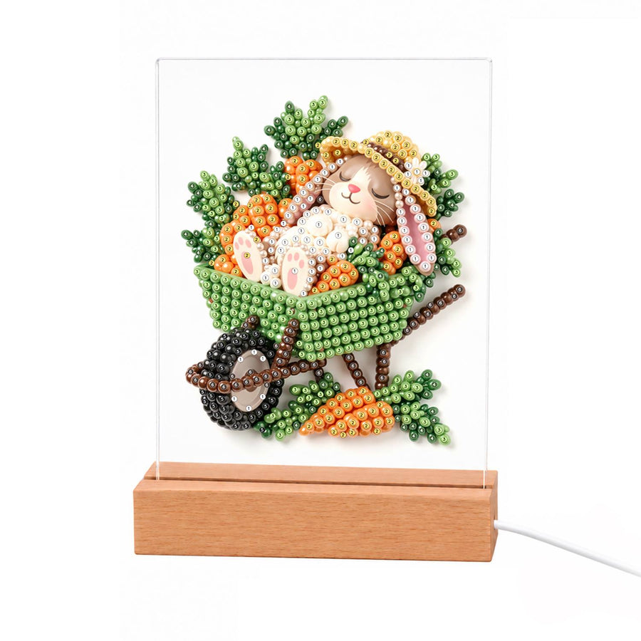 Light-up pearl painting kit contents