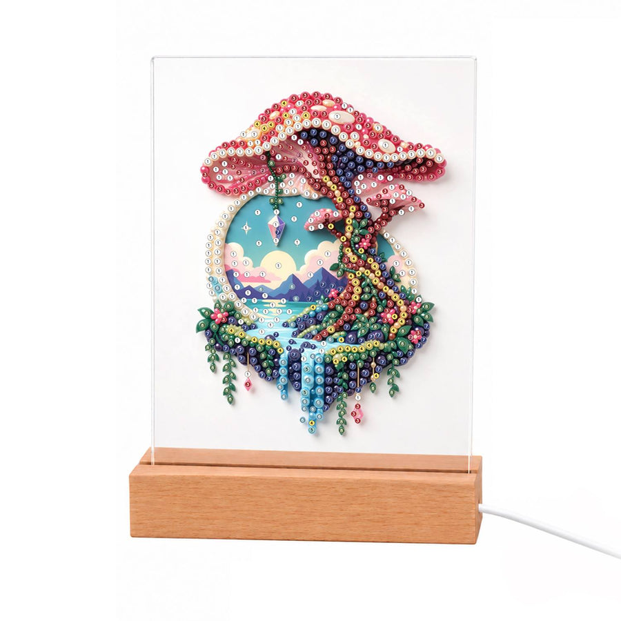 Light-up pearl painting kit contents