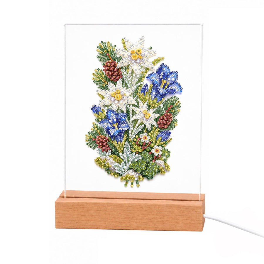 Light-up pearl painting kit contents
