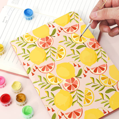 Lemon and Grapefruit Medley paint by numbers notebook – image 20