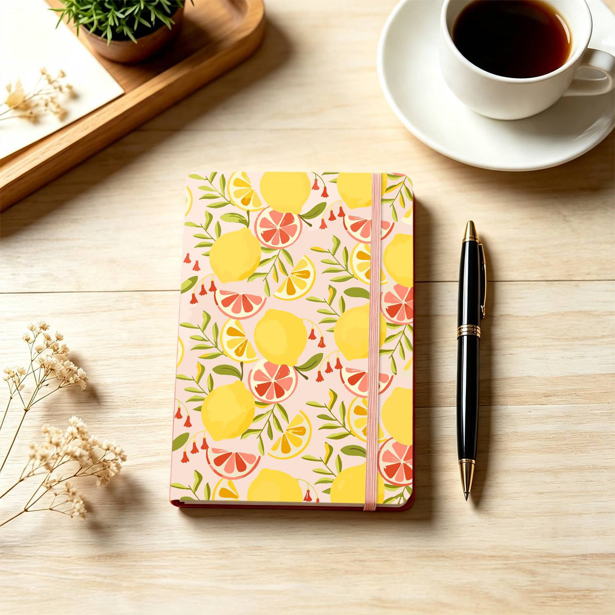 Lemon and Grapefruit Medley paint by numbers notebook – image 27