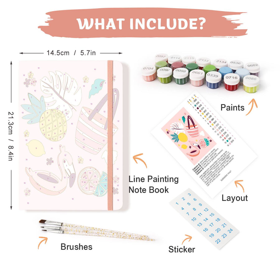 Notebook kit contents