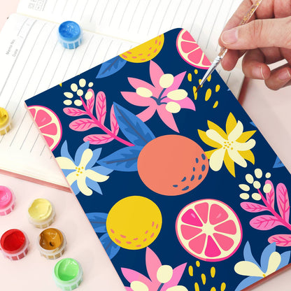 Midnight Citrus and Blooms paint by numbers notebook – image 20