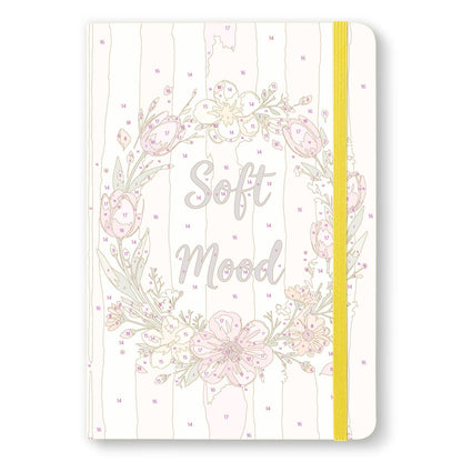 Blush Tulip Wreath paint by numbers notebook – image 13