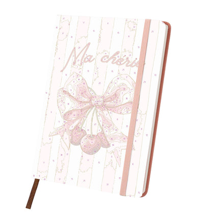 Cherries on a Pink Silk Bow paint by numbers notebook – image 9