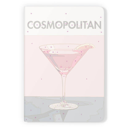 Rosy Martini with Orange Twist paint by numbers notebook – image 10