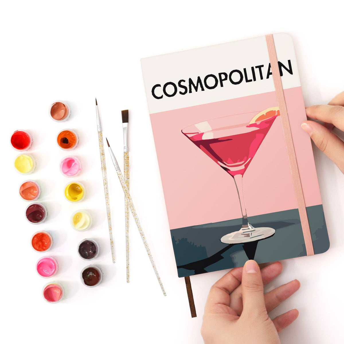 Rosy Martini with Orange Twist paint by numbers notebook – image 18