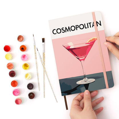 Rosy Martini with Orange Twist paint by numbers notebook – image 18