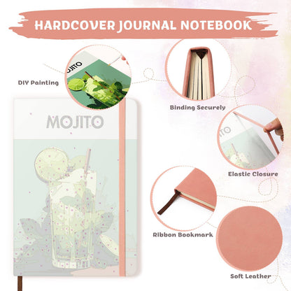 Muddled Mint and Lime Cooler paint by numbers notebook – image 8